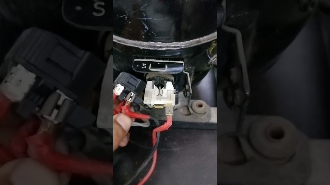 #short#d fridge# compressor wiring
