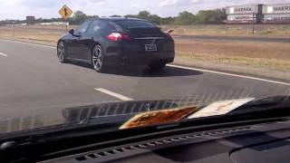 preview picture of video 'Porsche Panamera--Driving Through Nolanville Texas.3GP'