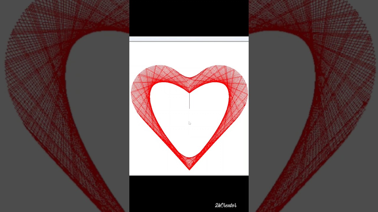 Amazing Red Heart using python Turtle | How can draw heart in python Turtle Animation #python #turtl