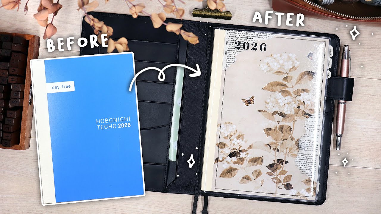 📚 2026 Hobonichi Journal Setup // A5 Techo Day-Free Planner