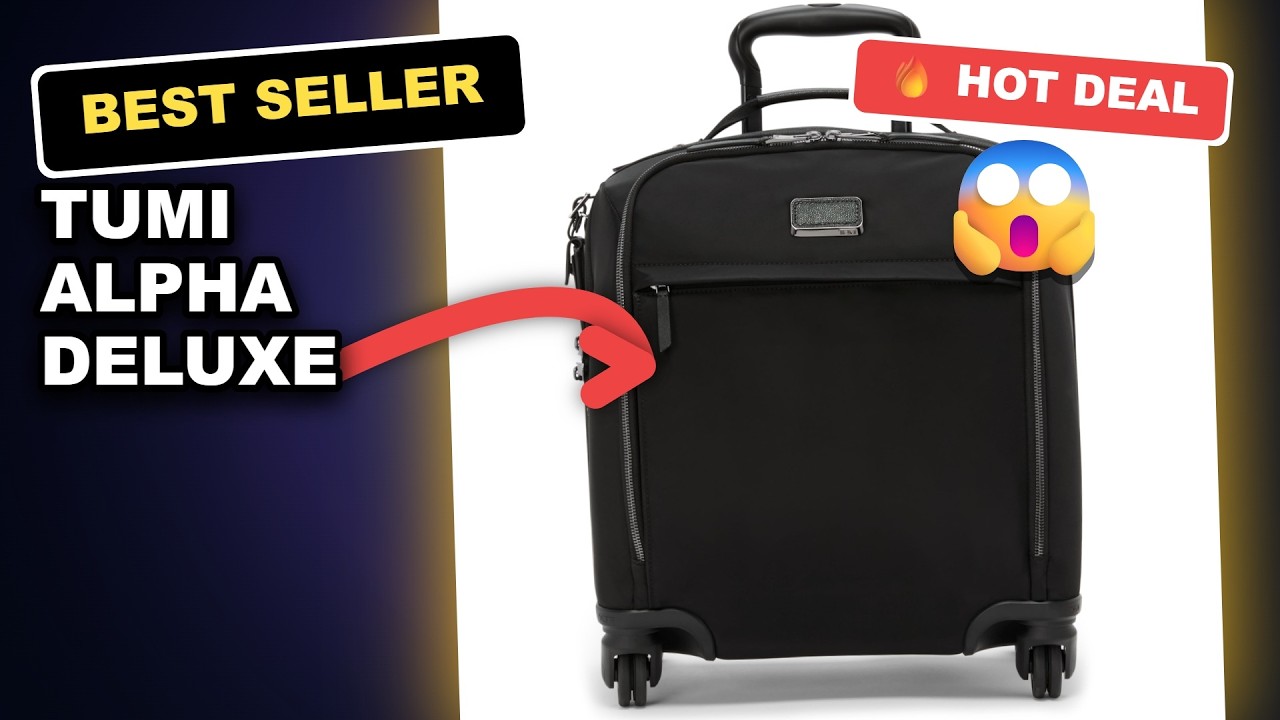 TUMI Alpha Deluxe Expandable 4-Wheeled Laptop Briefcase Review: Perfect for Frequent Travelers