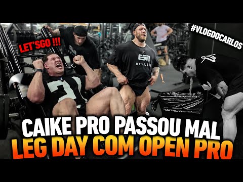 CAIKE PRO PASSOU MAL NO TREINO COM UM OPEN PRO !!!