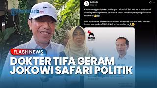 Kritik Keras Dokter Tifa Terkait Safari Politik Jokowi, Sentil Kaesang Gunakan Ayah Sebagai E-Toll