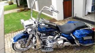 Dan Brown's Killer Bagger - Harley Davidson Road King Classic with Flame Thrower