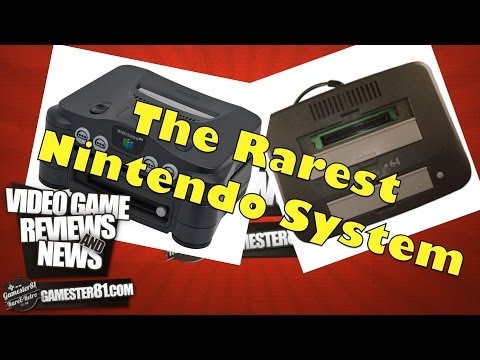 Very Rare Nintendo 64DD & Tristar 64 System Review - Gamester81