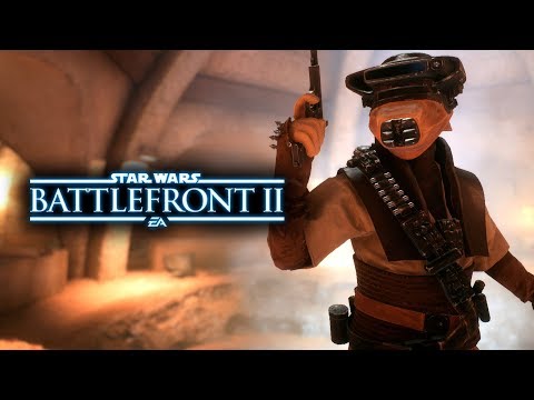 10 MINUTES of NEW FOOTAGE! Jabba’s Palace Gameplay! Hero Skins & Menus! - Star Wars Battlefront 2