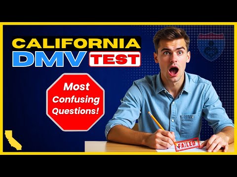 California DMV Test Questions — 98% Fail These Questions!