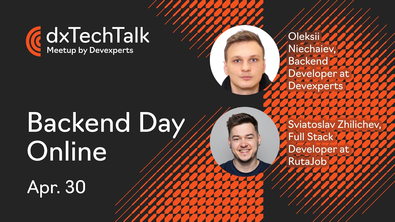 dxTechTalk Backend Day