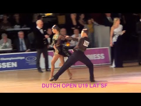 2019 Dutch Open Championship | Youth U19 Latin SemiFinal | Alexey Bonkovskiy & Kiersten Lujan