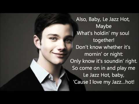 Glee - Le Jazz Hot ~Lyrics!
