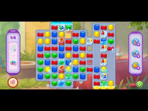 Homescapes level 9166 No boosters Hard level