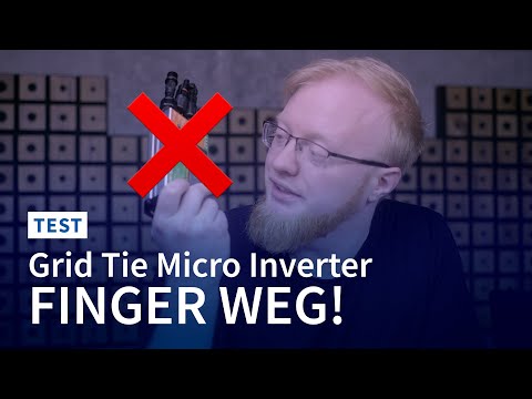 Finger weg von diesem China-Wechselrichter (Grid Tie Micro Inverter)
