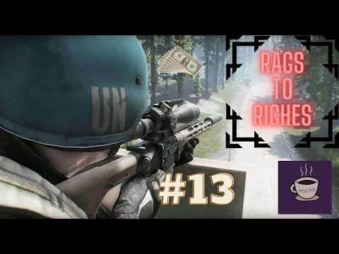 WE MADE MILLIONS ON THE FLEA MARKET - Escape from Tarkov Rags To RIches (Episode 13)