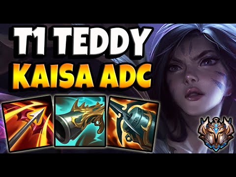 T1 Teddy KAISA vs XAYAH [ Pentakill ] Patch 11.3 Korea Challenger ✅