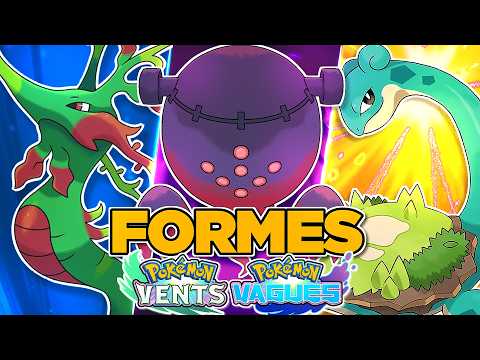 10 FORMES REGIONALES pour Pokémon Vent & Vague