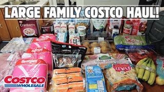 MONTHLY COSTCO HAUL! | LARGE FAMILY GROCERIES - TODAY'S DEALS!