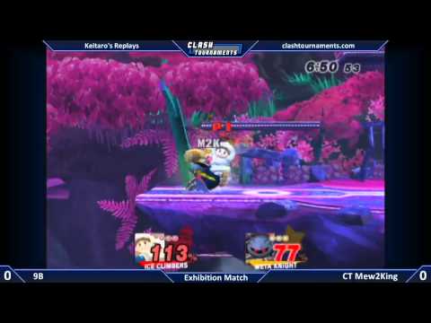 9B (Ice Climbers) vs Mew2king (Metaknight) Match 5
