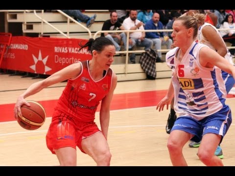 Liga Femenina 12/13. Play Off. SemiFinal. 1º Partido. Rivas Ecópolis - Cadí ICG Software