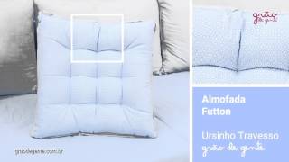 Almofadas Decorativas Futton Ursinho Travesso Azul | 54447