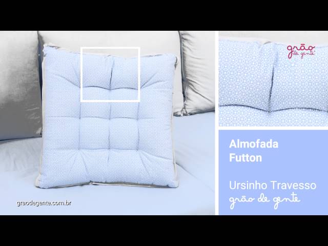 Almofadas Decorativas Futton Ursinho Travesso Azul | 54447