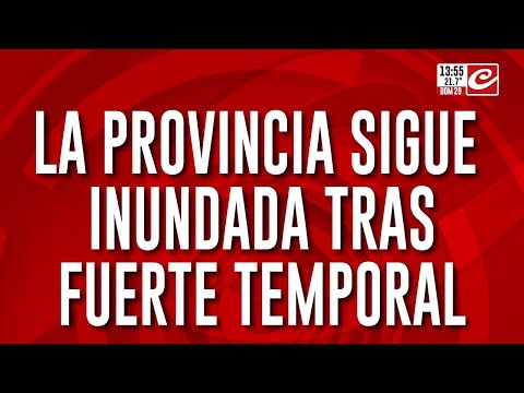 Santiago del Estero sigue inundada tras fuerte temporal: cómo es la situación ahora