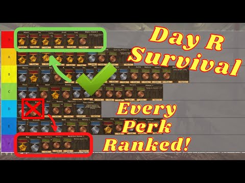 I Rank Every Perk In The Game [Tiered Ranking] Day R Survival