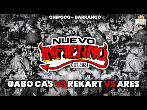 #GABO CAS VS #REKART VS #ARES (OCTAVOS) // FECHA #3 NUEVO INFIERNO X RAPSODIA