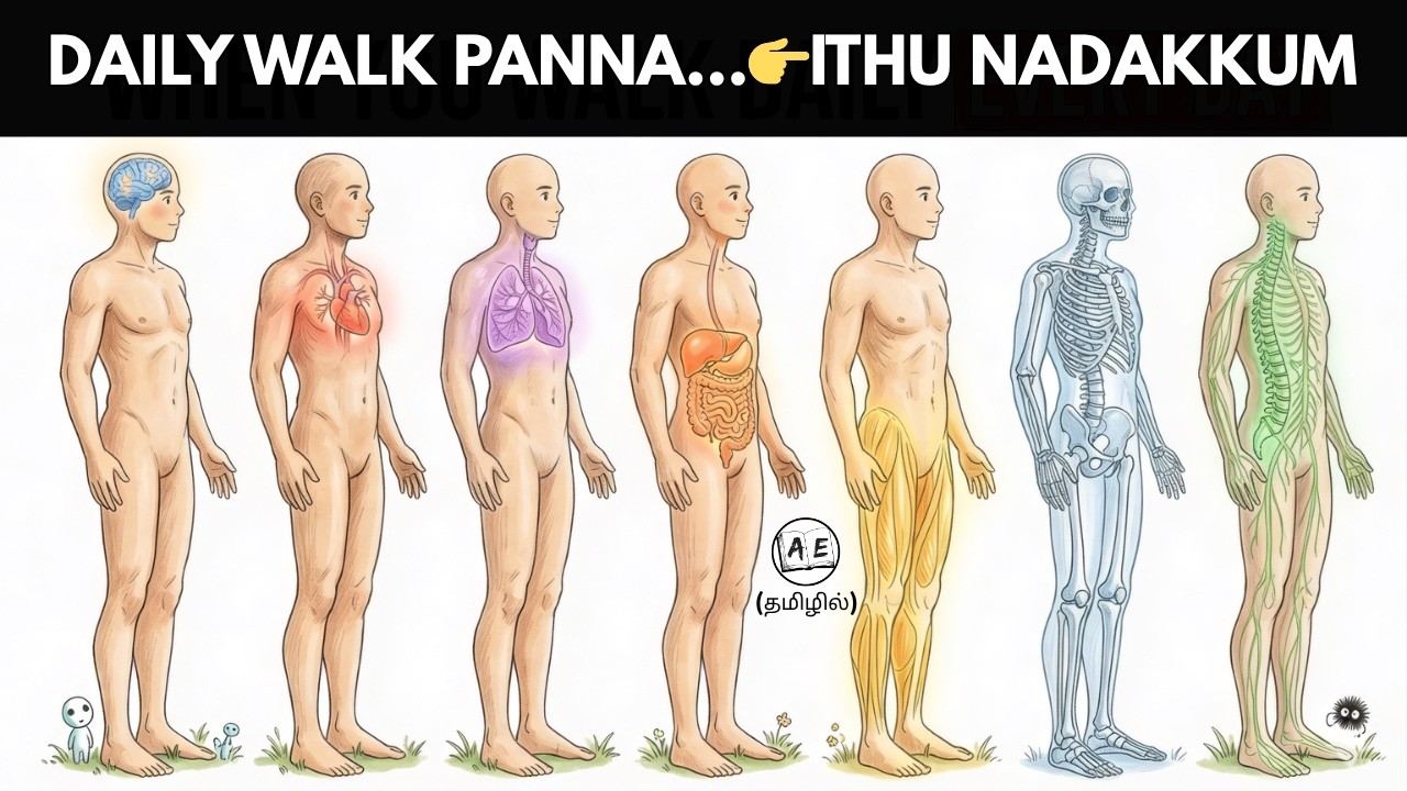 7 Things That Change When You Start Walking Daily (Tamil) | Benefits of Walking | almost everything