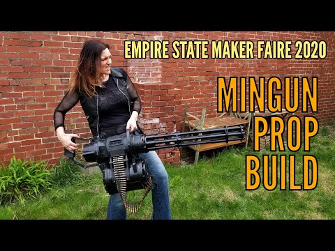 Fallout Minigun Prop Build--Empire State Maker Faire 2020