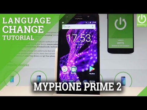 How to Change Language in myPhone Prime 2 |HardReset.info