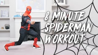 8 Minute Kids Workout With Spiderman | The Body Coach TV