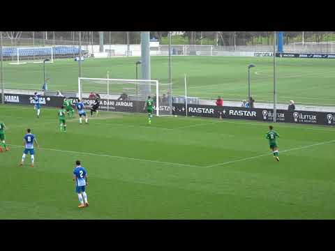 El líder frena la ratxa del Cerdanyola FC ( RCD Espanyol B, 3- Cerdanyola FC, 0)
