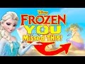 Disney's Frozen Easter Eggs | Everything You Missed
