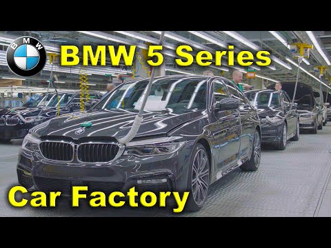 BMW 5 Series Production, Plant Dingolfing, BMW G30 Factory, BMW Manufacture