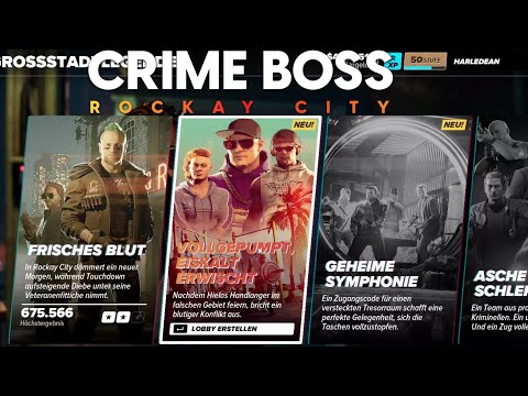💵 Crime Boss: Rockay City 💵 - Caught Cold, Pumped Up!! Gameplay / Review German