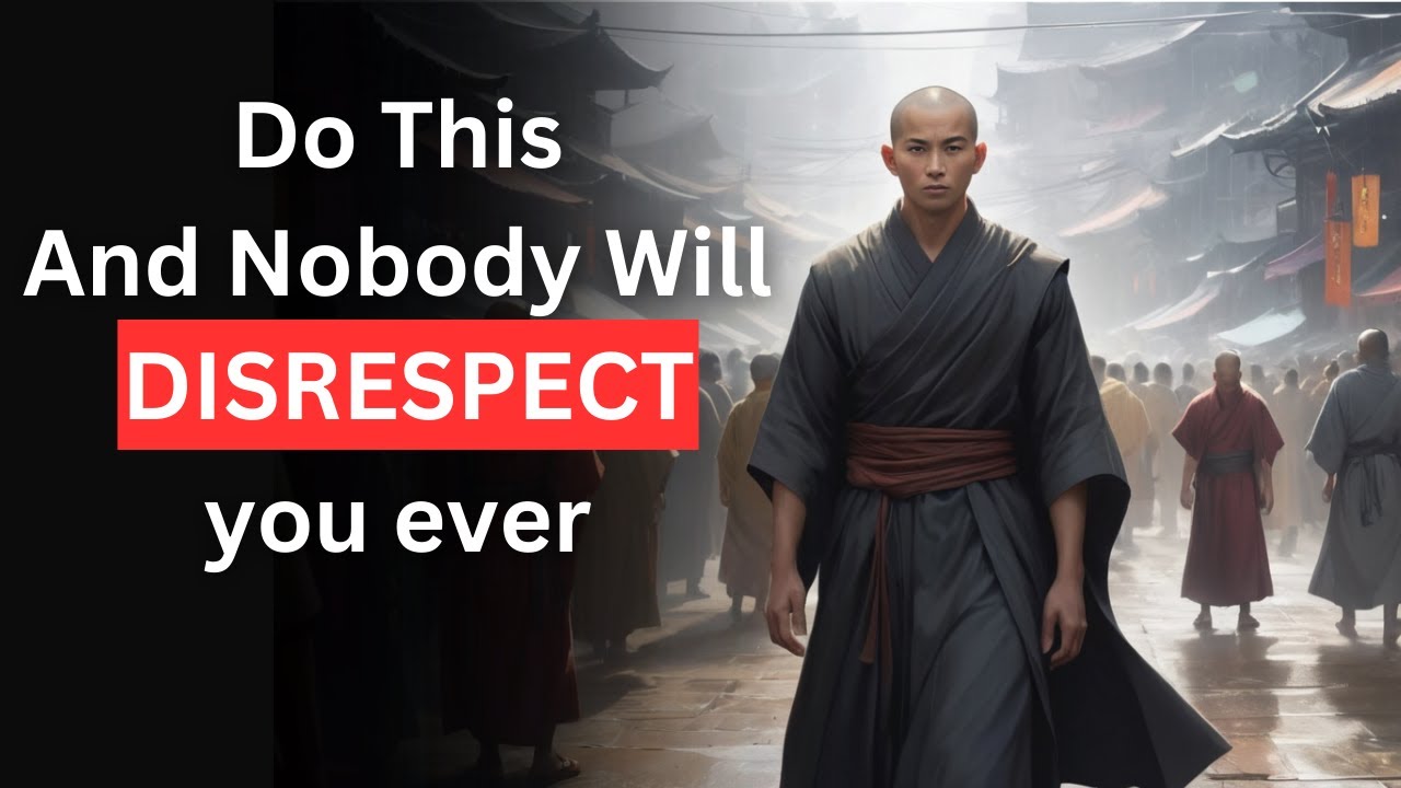 No one will DISRESPECT you ever. | Just do this | 7 Buddist lessons | Buddhist zen stories.