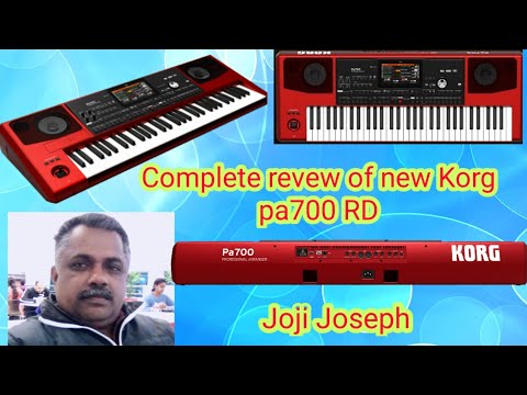 Korg pa700 RD review
