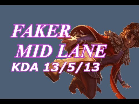 SKT T1 Faker - Taliyah vs Lucian - KR LOL Solo Rank