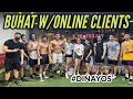 GYM session w\my online client |Clients condition check + Work out Tips | Gym #dinayo5 las piñas