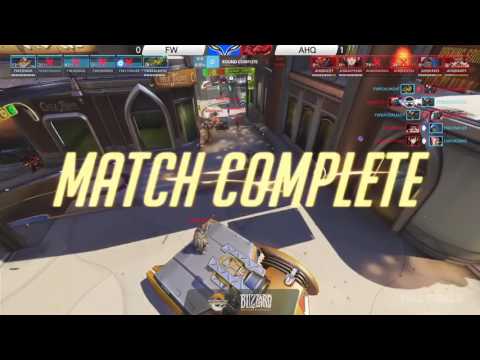 AHQ vs Flash Wolves Highlights - Overwatch Pacific Championship Season 1 - W4D1
