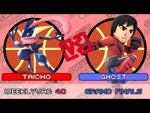 WeeklyVac 40 - SSBU - Ghost (Mii Brawler) vs Taicho (Greninja)