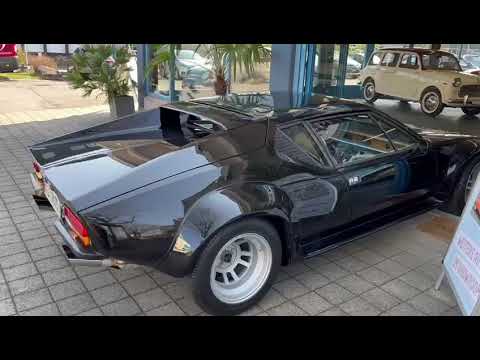 Cold start of stock De Tomaso Pantera GT5 with 351 Cleveland engine after a 3 month winter sleep...