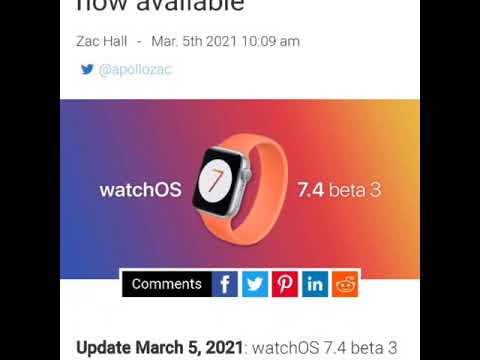 watchOS 7.4 beta 3 with iPhone mask unlock feature for Apple Watch now available