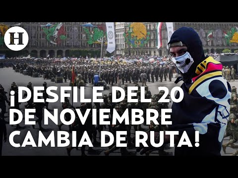 ¡Caótico 20 de noviembre! Rutas y vialidades afectadas por el desfile y la marcha de la Generación Z