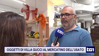 Si svuota la villa di Gucci a Roma, mobili e abiti in vendita al mercatino dell'