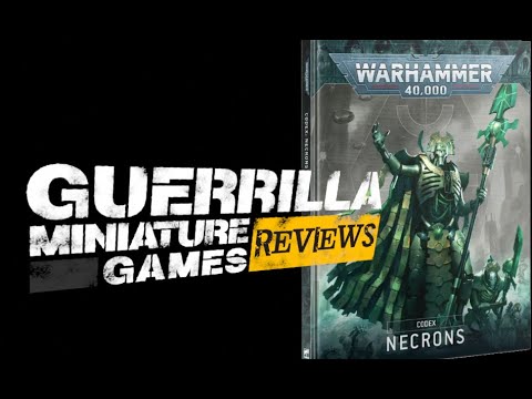 GMG Reviews - CODEX:  Necrons (2023) by Games Workshop