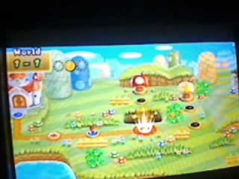 New Super Mario Bros Wii Hellboy Edition Welt 1-1 bis 1