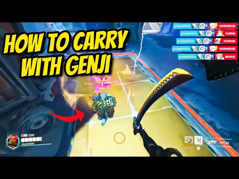 THIS is how you should SOLO CARRY as GENJI in Overwatch 2