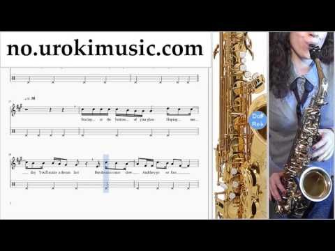 Saksofon Kurs (Tenor) Passenger - Let Her Go Trening Studie Del 2 um-i935