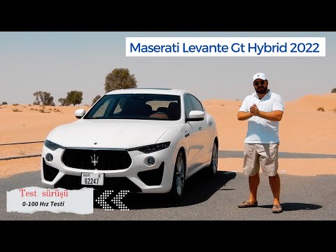 Maserati Levante GT Hybrid - 2022 Test sürüşü ve 0-100 hız testi...